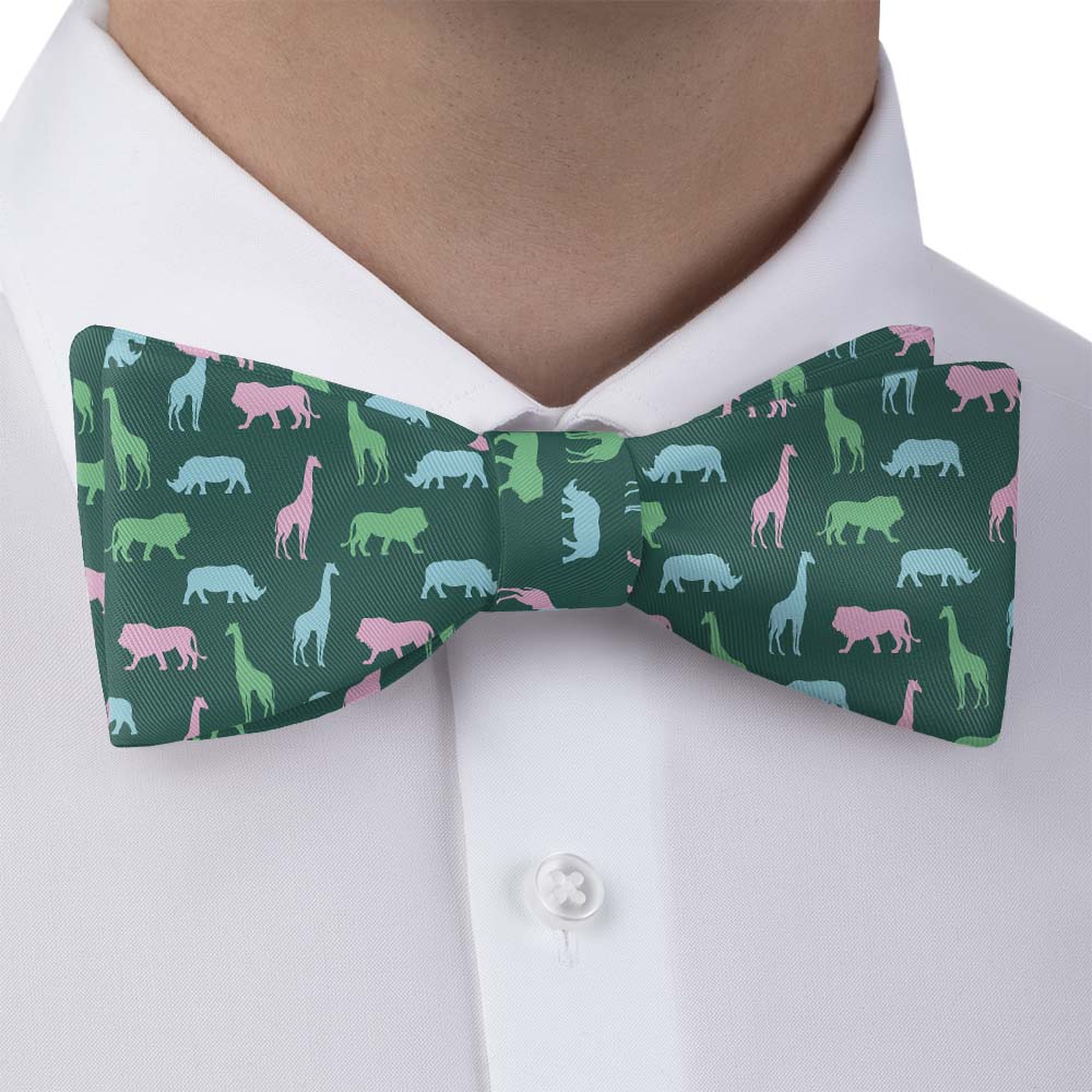 Safari Bow Tie - Bow Tie with Dress Shirt - Knotty Tie Co.