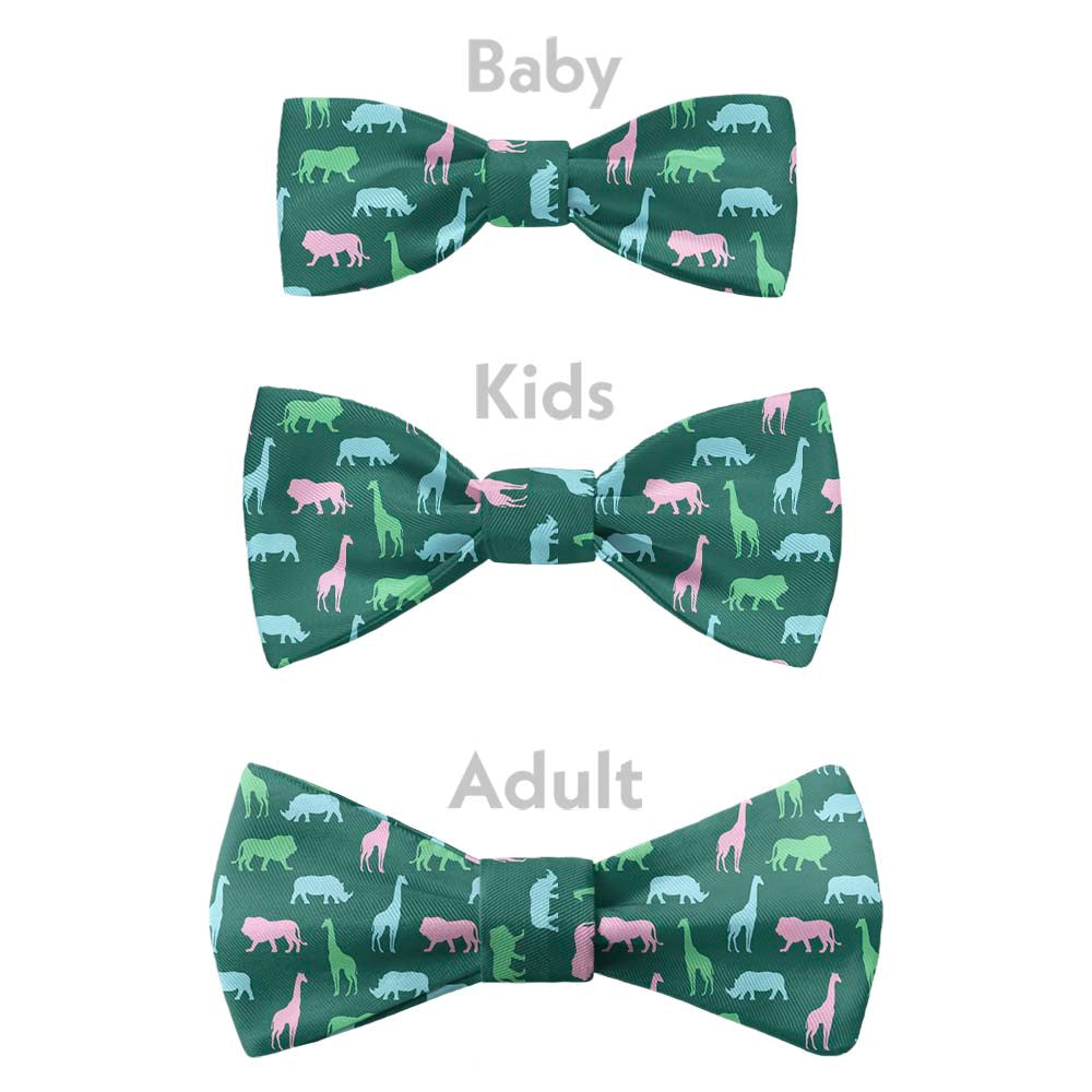Safari Bow Tie - Bow Sizes - Knotty Tie Co.