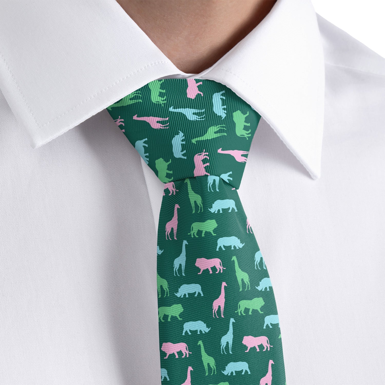 Safari Necktie - Dress Shirt - Knotty Tie Co.