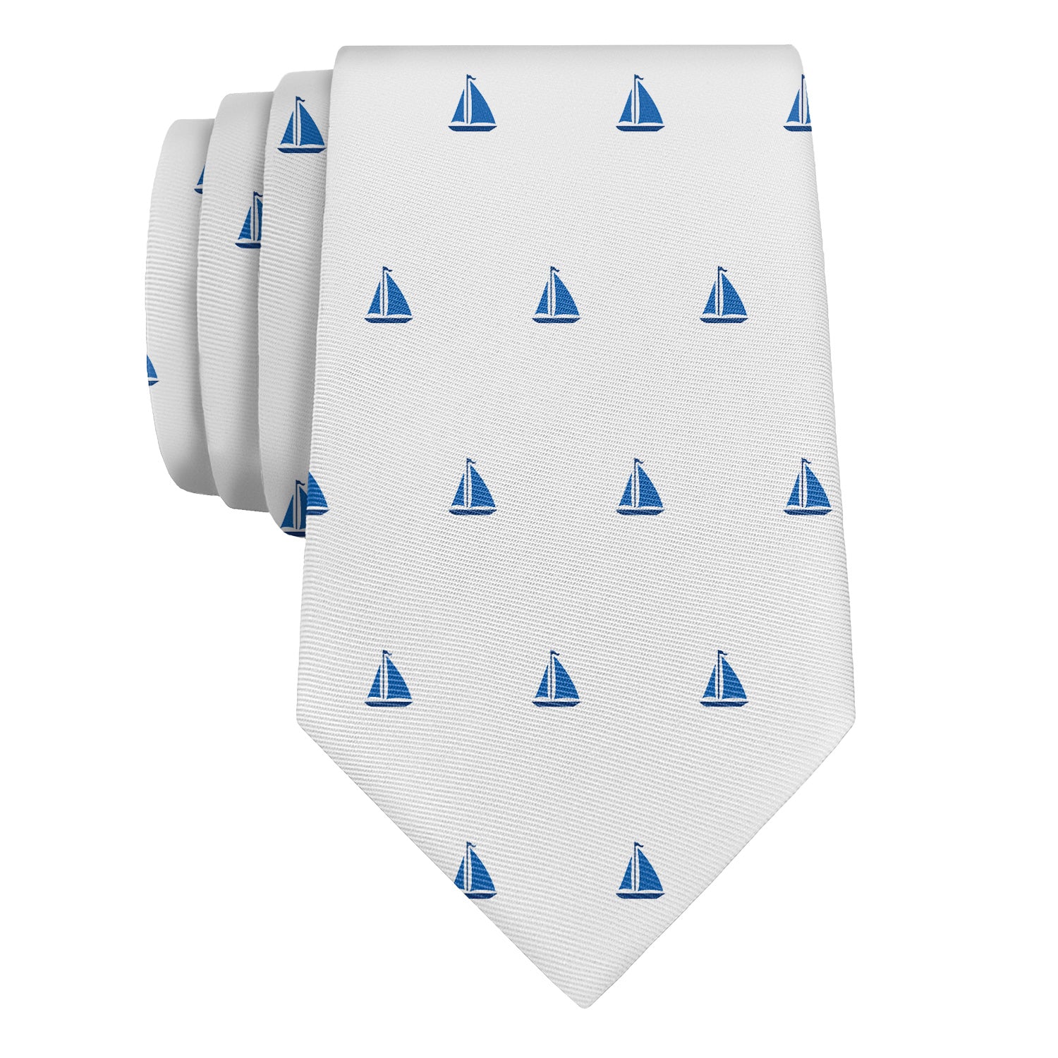 Sail Boats Necktie | Skinny, Knotty, Classic Widths