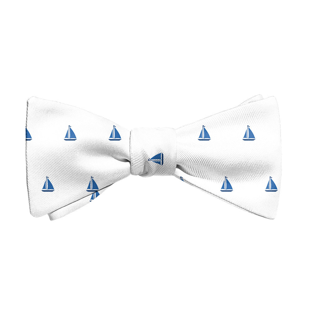 Sail Boats Bow Tie - Adult Standard Self-Tie 14-18" -  - Knotty Tie Co.