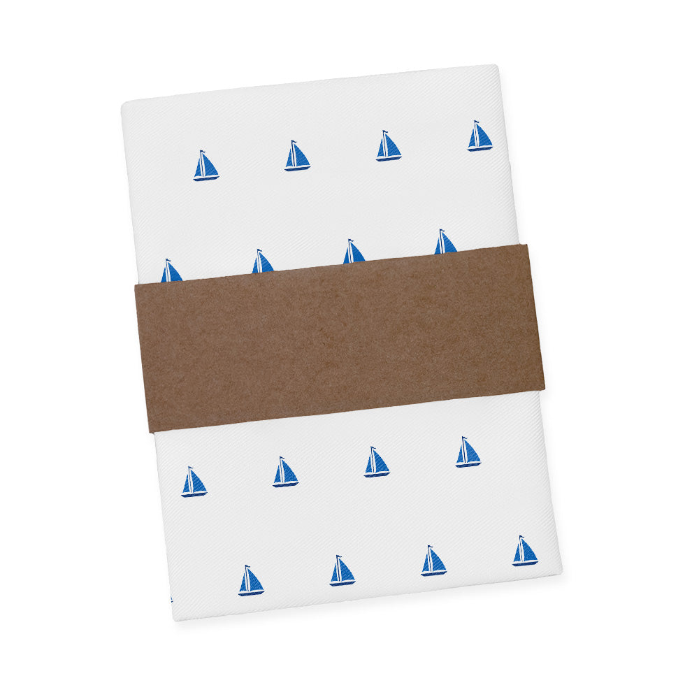 Sail Boats Pocket Square - Packaging - Knotty Tie Co.