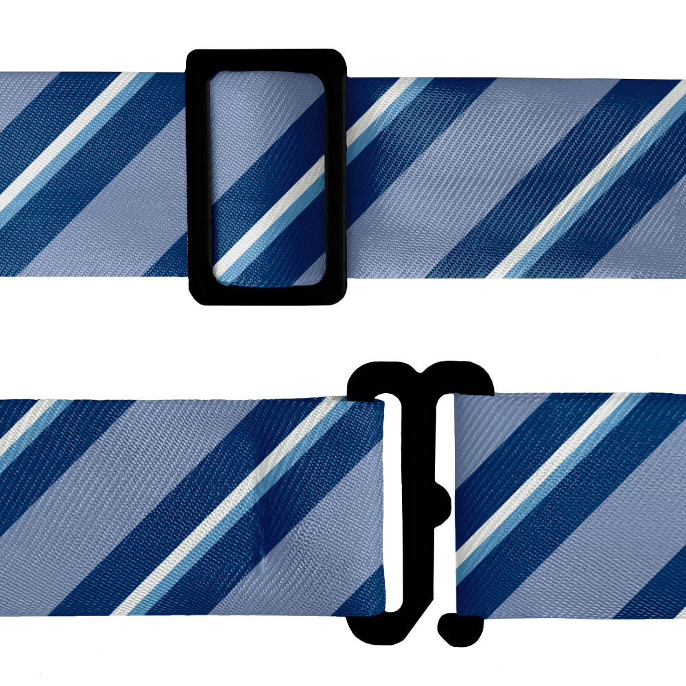 Salem Stripe Bow Tie - Bow Tie Hardware - Knotty Tie Co.