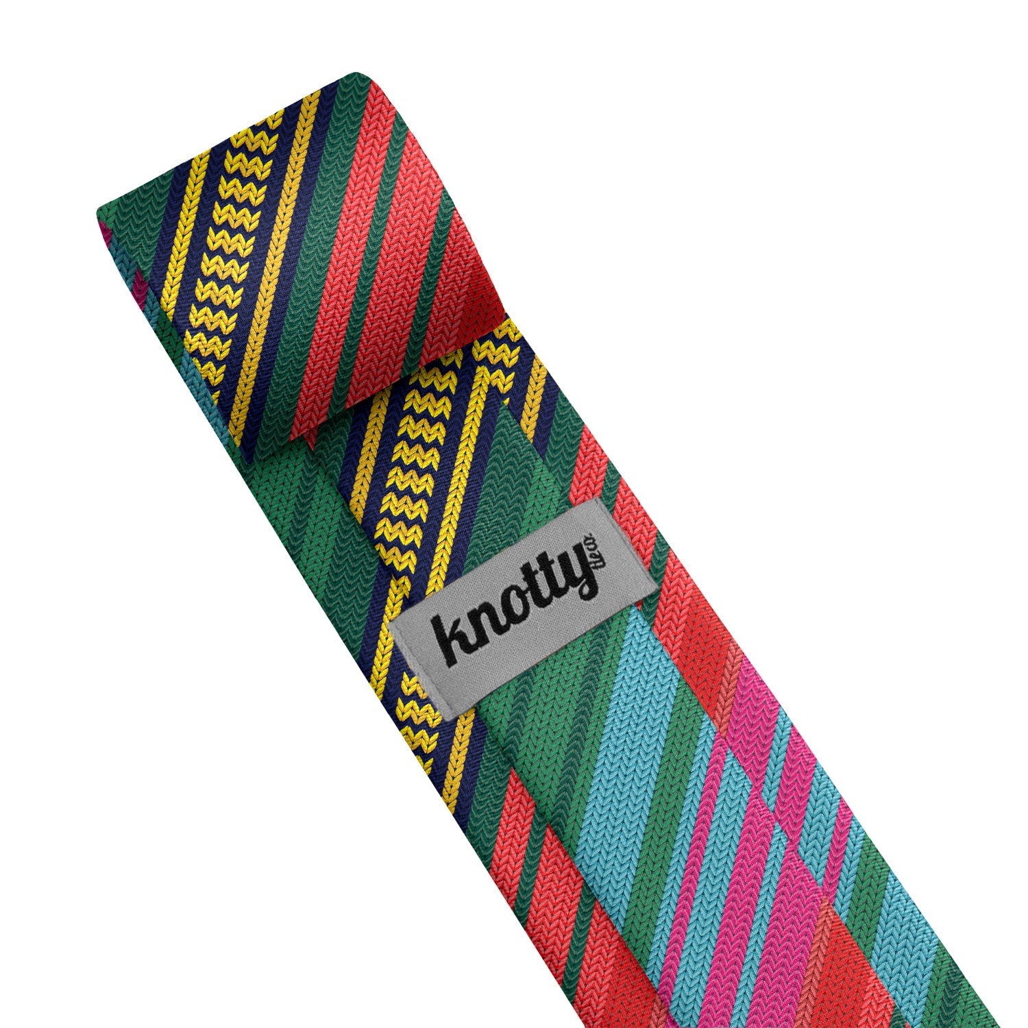 Saltillo Stripe Necktie - Tag - Knotty Tie Co.