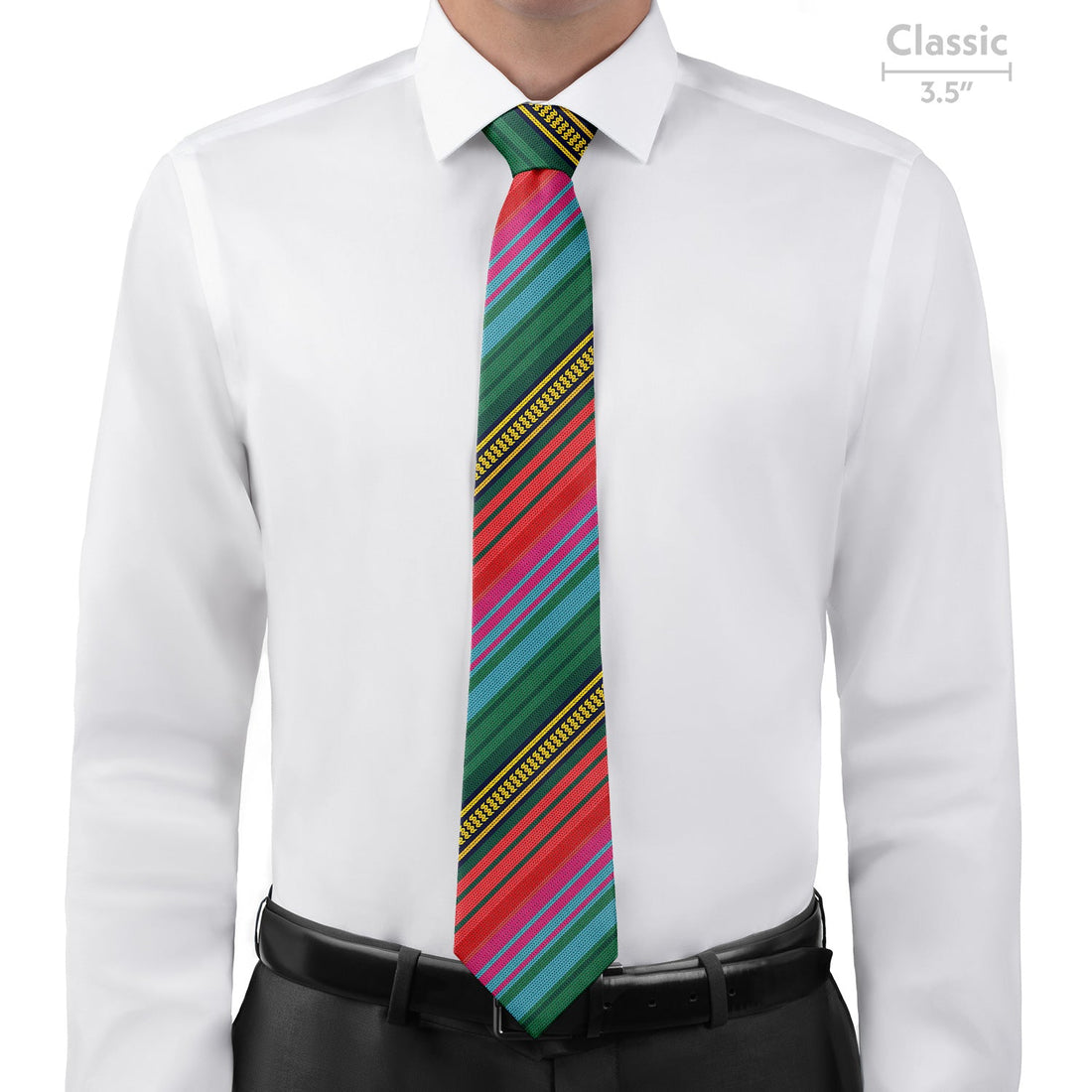 Saltillo Stripe Necktie - Classic - Knotty Tie Co.