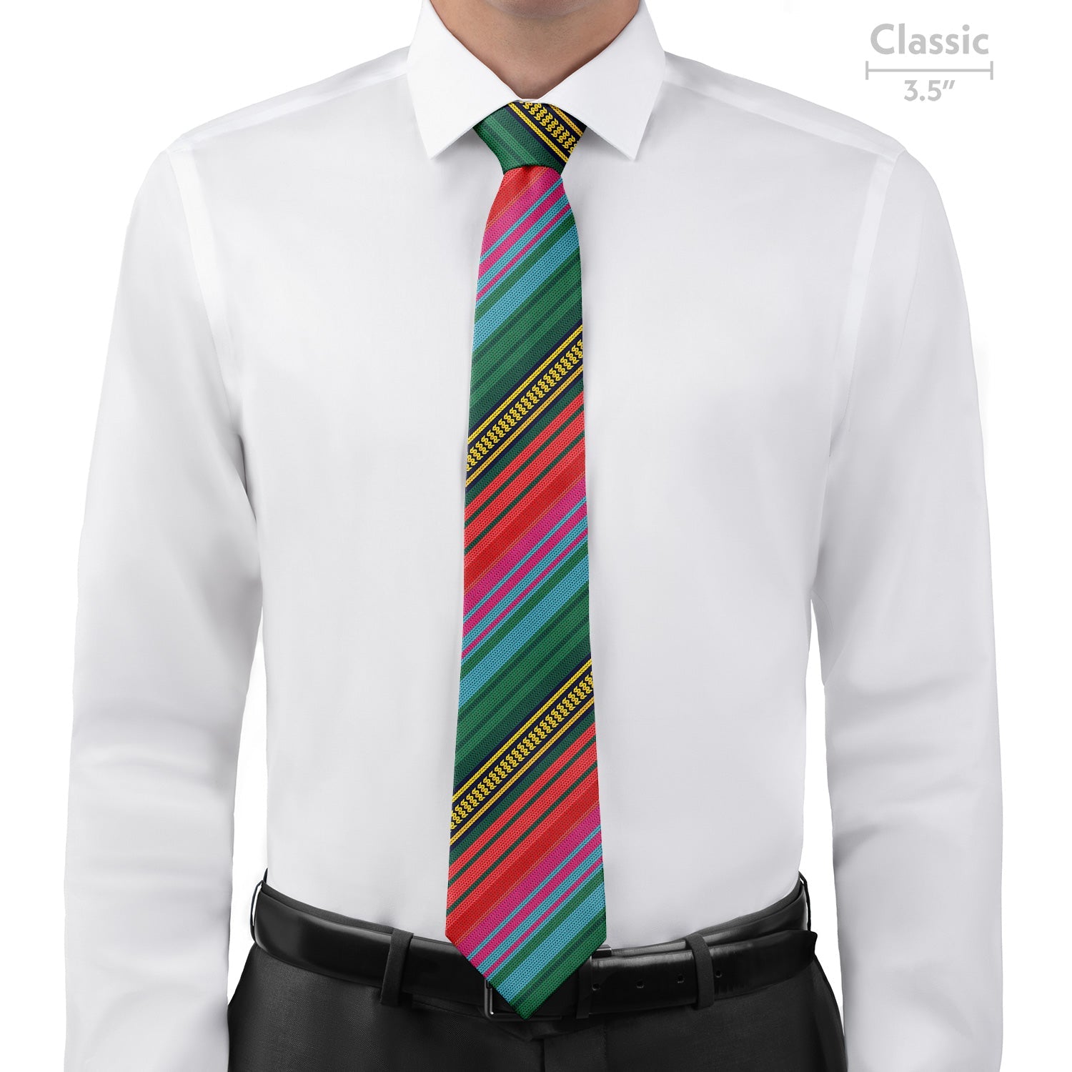 Saltillo Stripe Necktie - Classic - Knotty Tie Co.