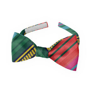 Saltillo Stripe Bow Tie - Kids Pre-Tied 9.5-12.5" -  - Knotty Tie Co.