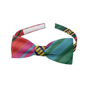 Saltillo Stripe Bow Tie - Baby Pre-Tied 9.5-12.5" -  - Knotty Tie Co.