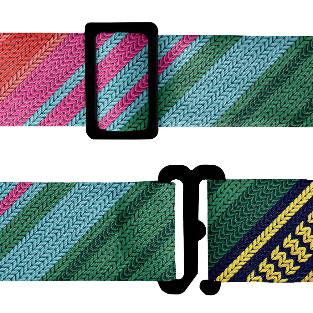 Saltillo Stripe Bow Tie - Bow Tie Hardware - Knotty Tie Co.