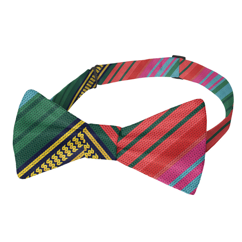 Saltillo Stripe Bow Tie - Pre-Tied Bow Tie - Knotty Tie Co.