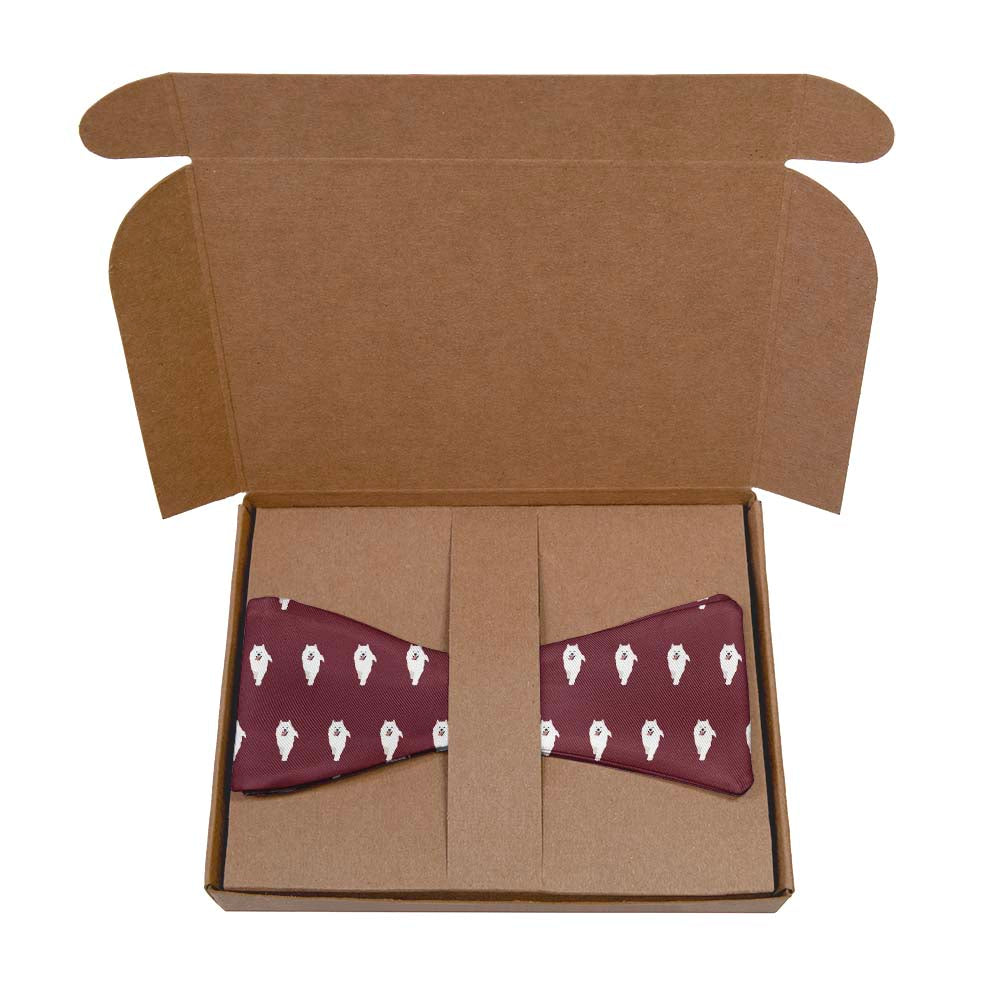 Samoyed Bow Tie- Kraft Gift Box Packaging - Knotty Tie Co.