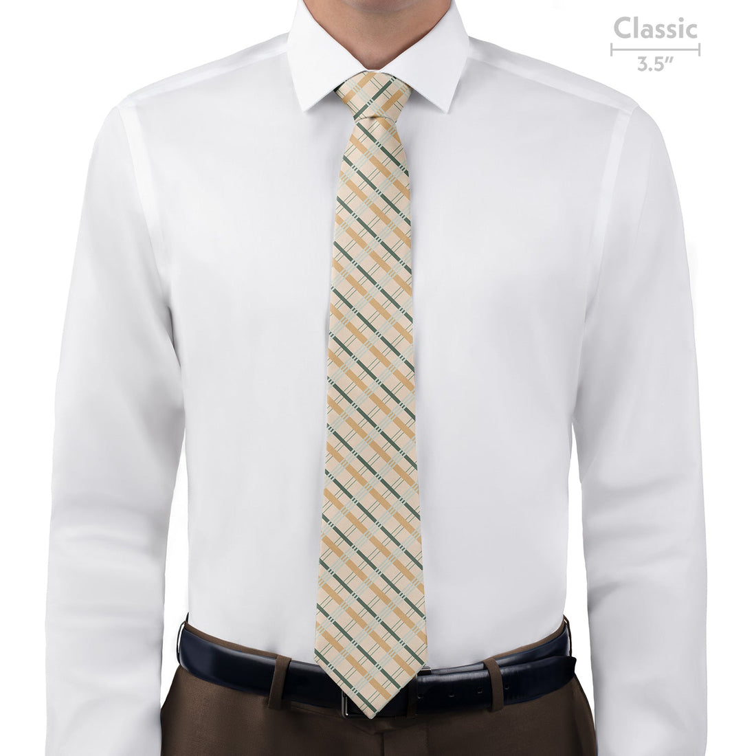 Savannah Plaid Necktie - Classic - Knotty Tie Co.
