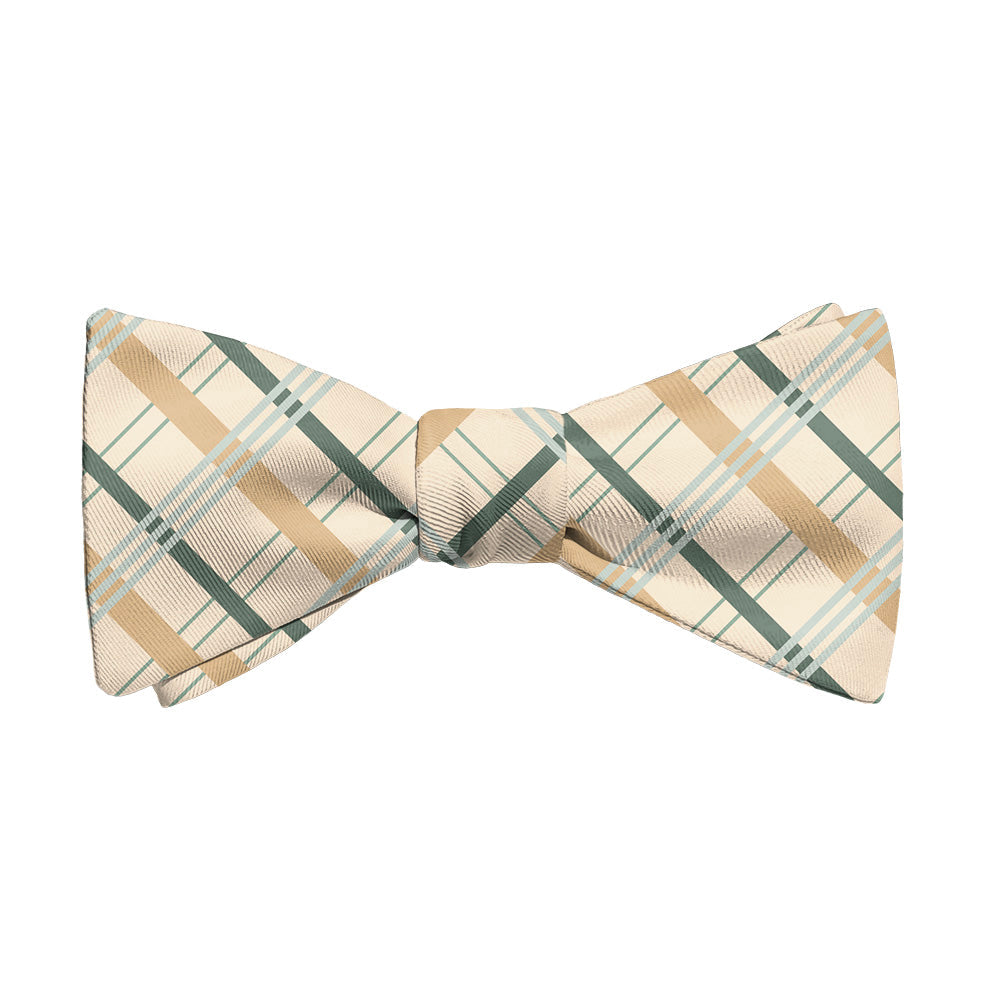 Savannah Plaid Bow Tie - Adult Standard Self-Tie 14-18" -  - Knotty Tie Co.