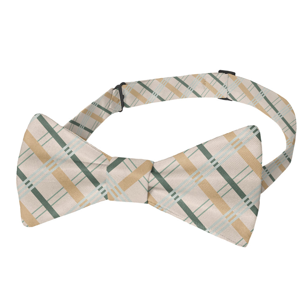 Savannah Plaid Bow Tie - Pre-Tied Bow Tie - Knotty Tie Co.