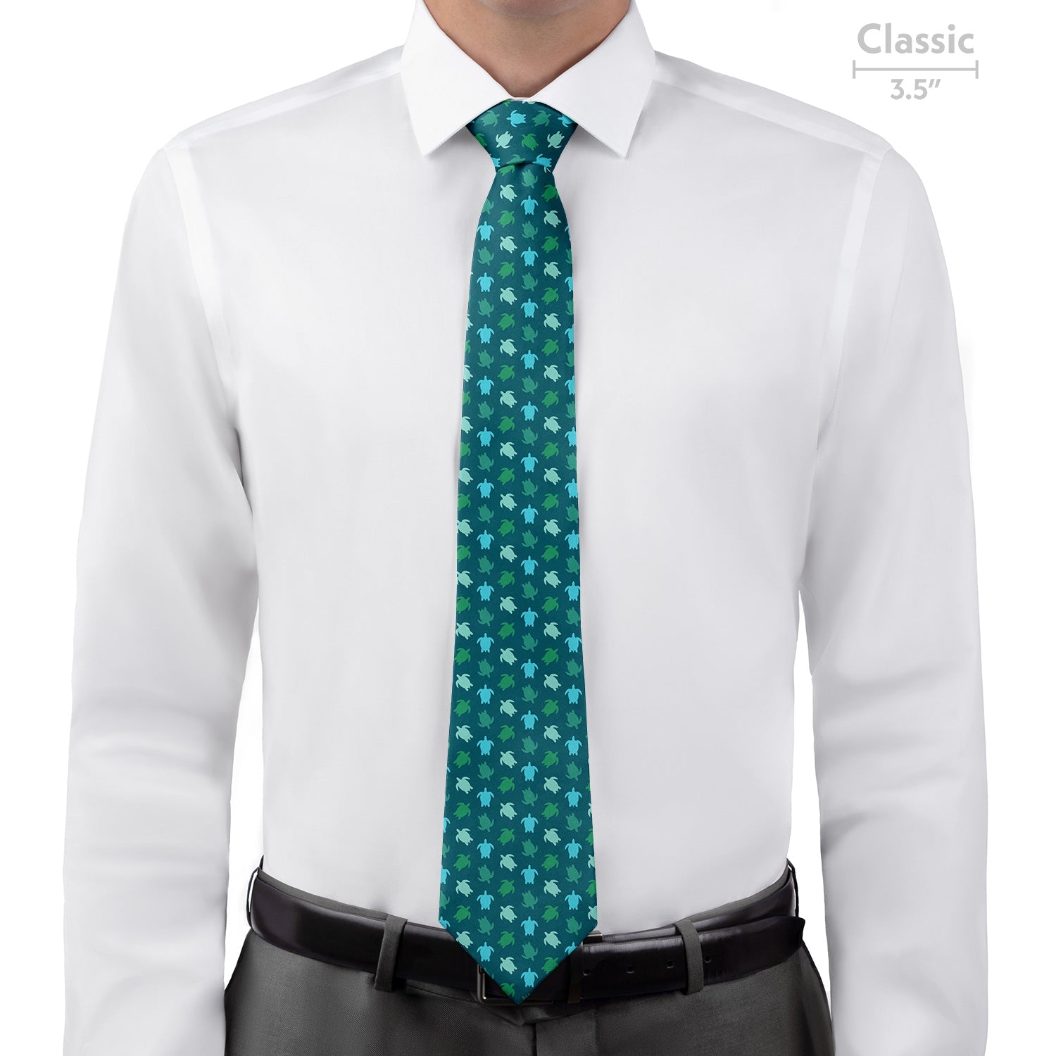 Sea Turtles Necktie - Classic - Knotty Tie Co.
