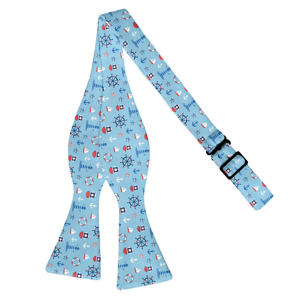 Sea Faring Bow Tie - Self Tie Flat - Knotty Tie Co.