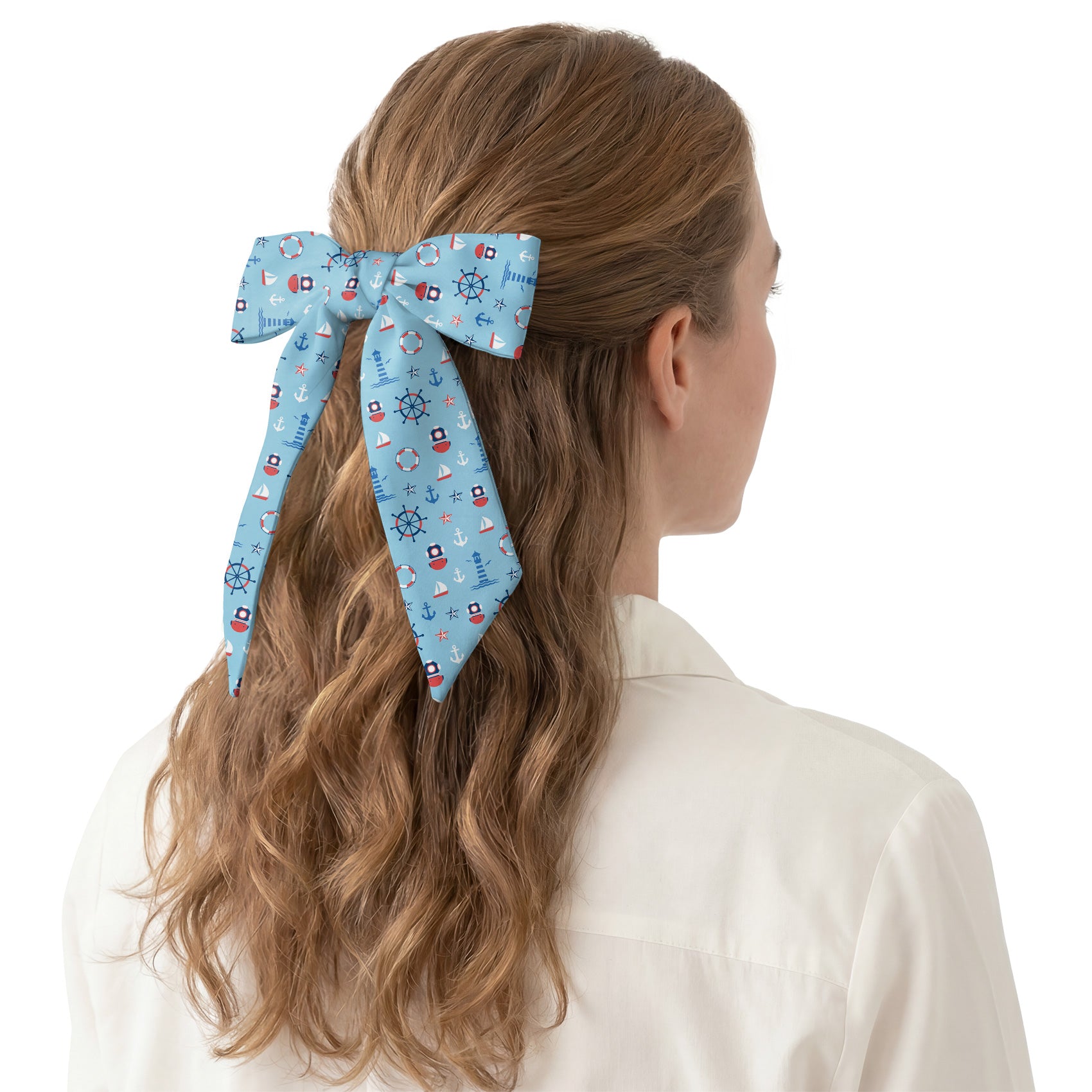 Sea Faring Hair Scarf - Hair Scarf - Knotty Tie Co.