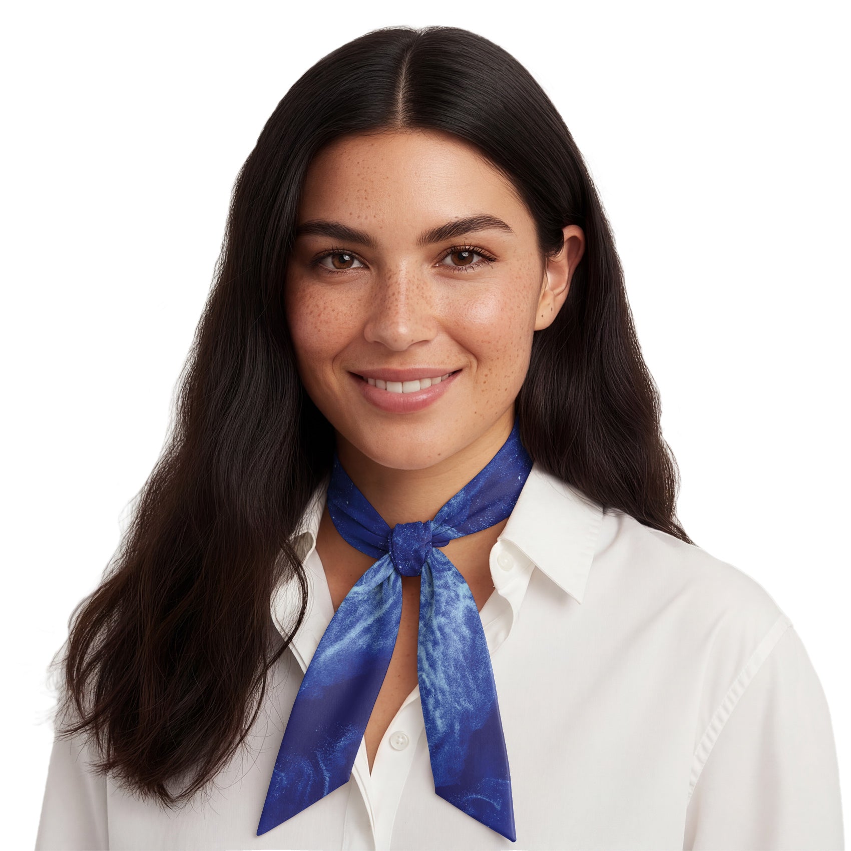 Sea Ice Hair Scarf - Neck Scarves - Knotty Tie Co.
