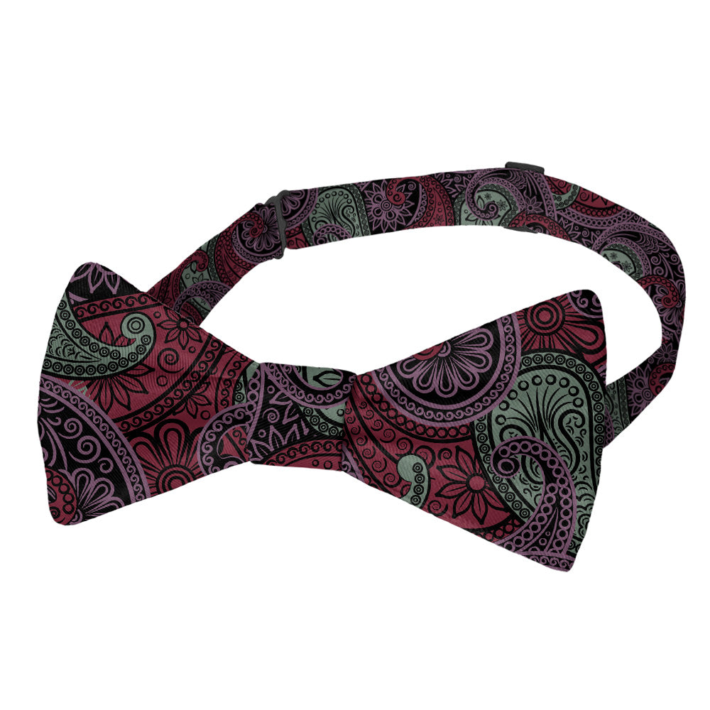Sebastian Paisley Bow Tie - Pre-Tied Bow Tie - Knotty Tie Co.