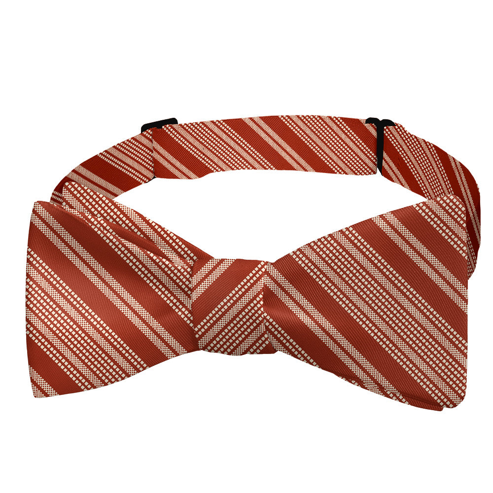Sedona Stripe Bow Tie - Self Tie Bow Tie - Knotty Tie Co.