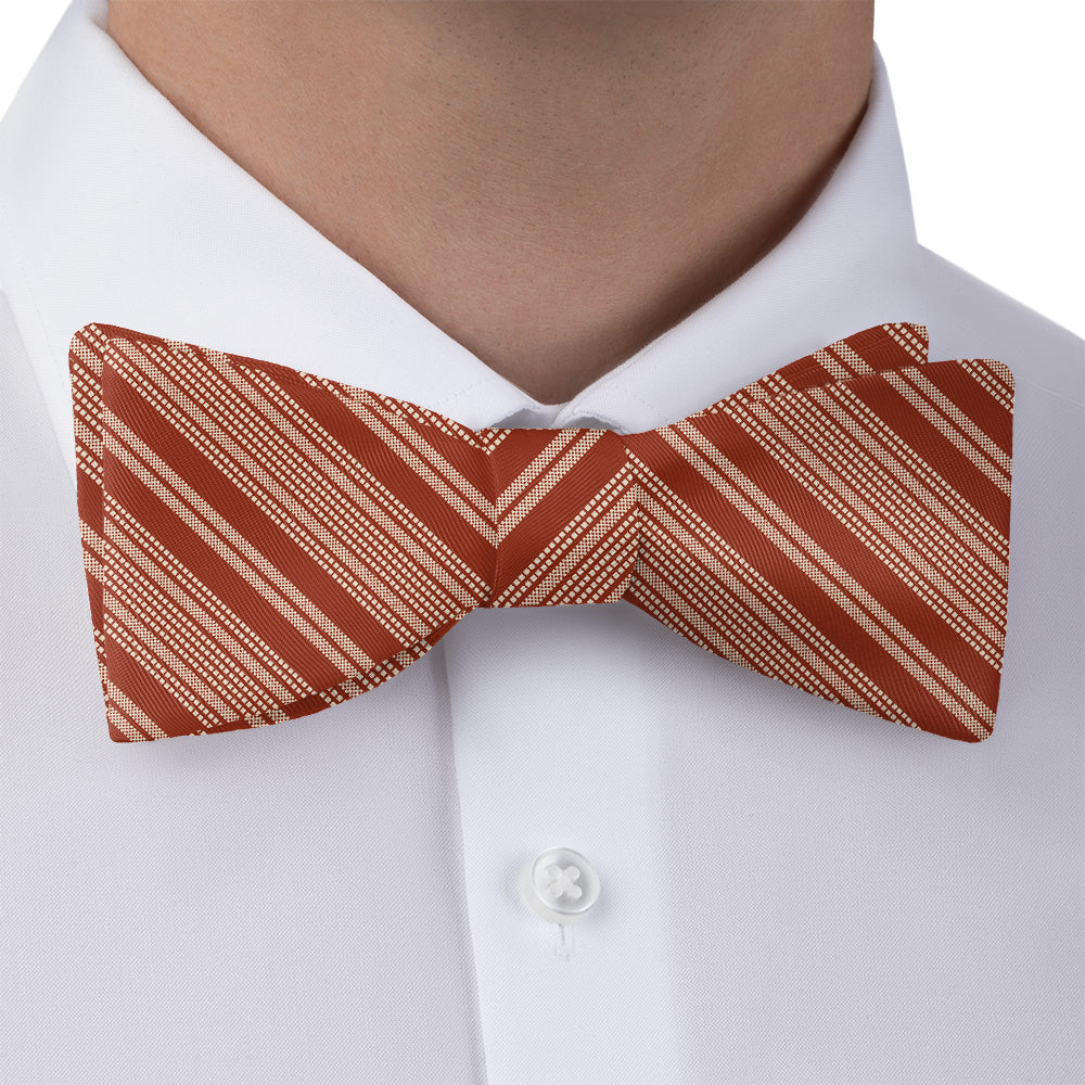 Sedona Stripe Bow Tie - Bow Tie with Dress Shirt - Knotty Tie Co.