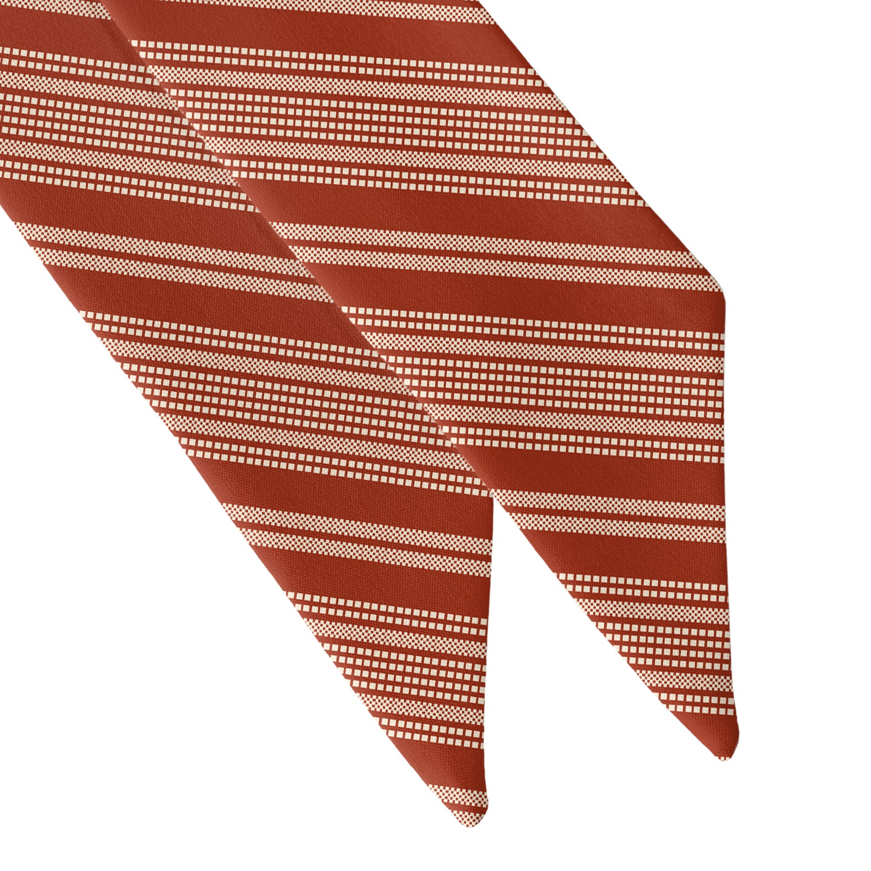 Sedona Stripe Hair Scarf - Scarf Tapered Ends - Knotty Tie Co.