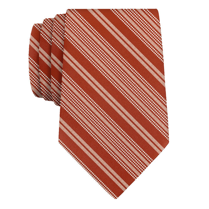 Sedona Stripe Necktie - Rolled - Knotty Tie Co.