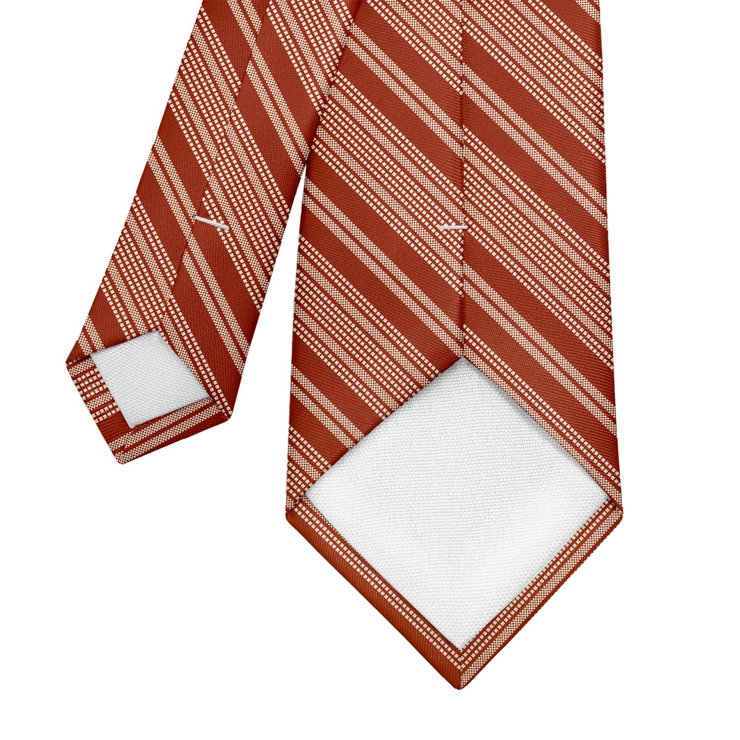 Sedona Stripe Necktie - Tipping - Knotty Tie Co.