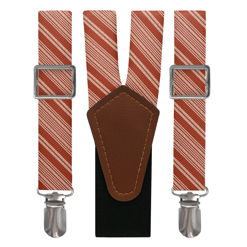 Sedona Stripe Suspenders - Main View - Knotty Tie Co.