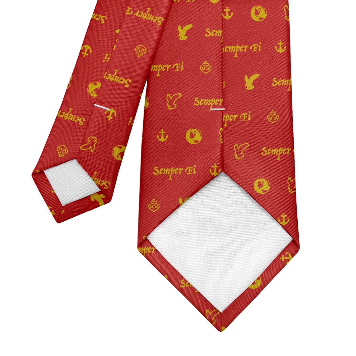 Semper Fi Necktie - Tipping - Knotty Tie Co.