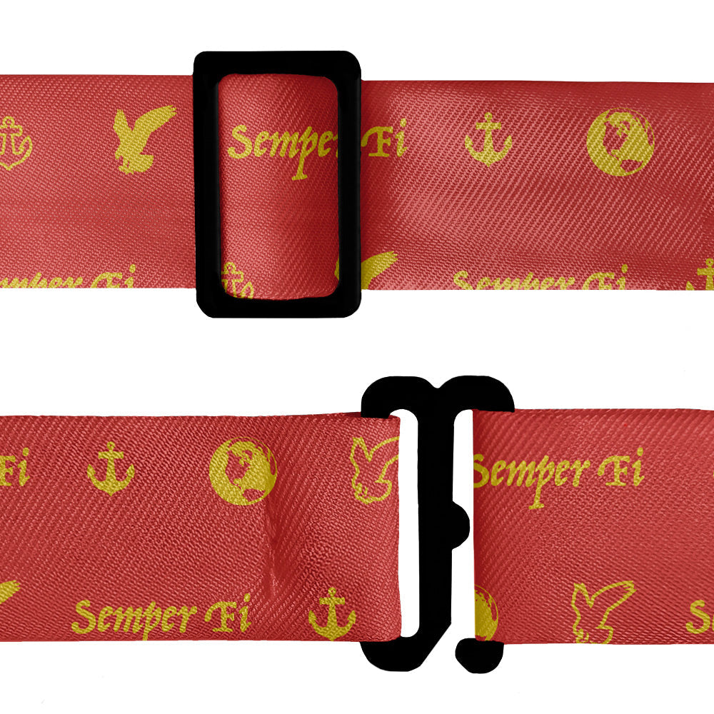 Semper Fi Bow Tie - Bow Tie Hardware - Knotty Tie Co.