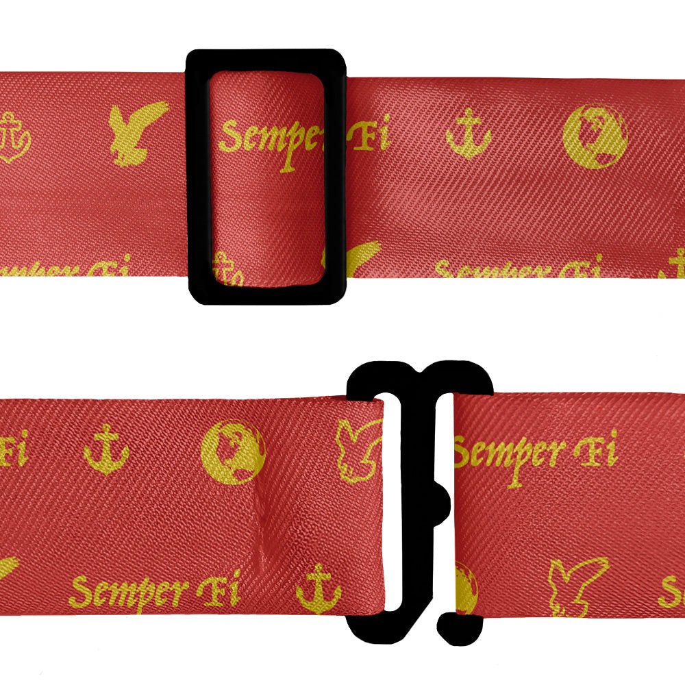 Semper Fi Bow Tie -  -  - Knotty Tie Co.