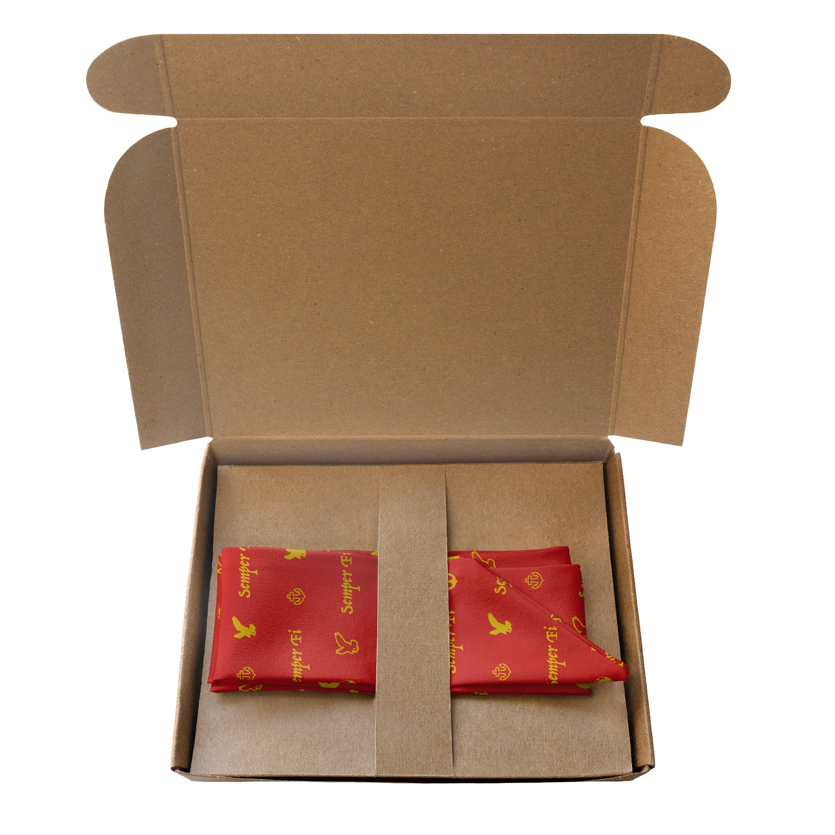 Semper Fi Hair Scarf - Packaging - Knotty Tie Co.