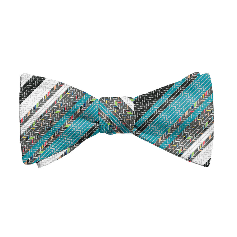 Serape Stripe Bow Tie - Adult Standard Self-Tie 14-18" -  - Knotty Tie Co.