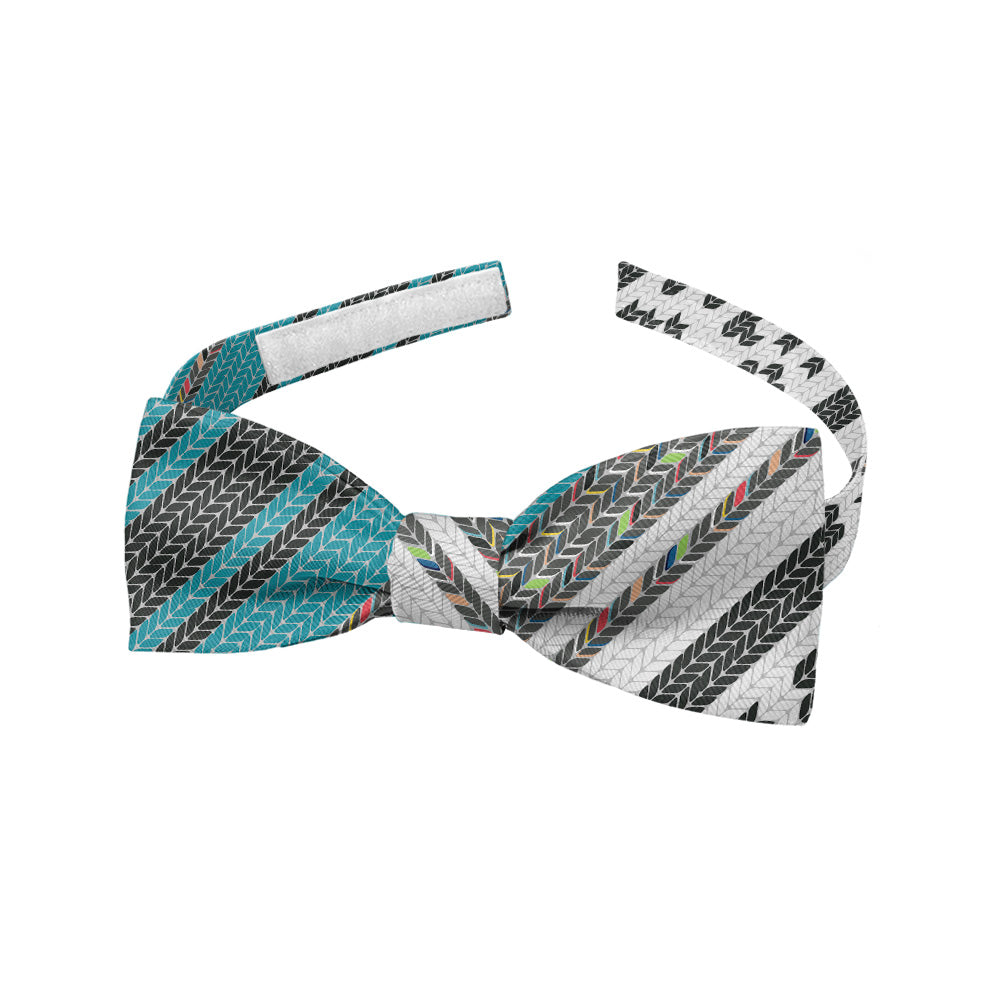 Serape Stripe Bow Tie - Baby Pre-Tied 9.5-12.5" -  - Knotty Tie Co.
