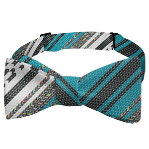 Serape Stripe Bow Tie - Self Tie Bow Tie - Knotty Tie Co.