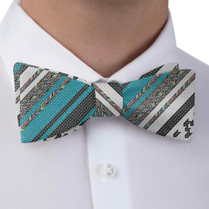 Serape Stripe Bow Tie - Bow Tie with Dress Shirt - Knotty Tie Co.