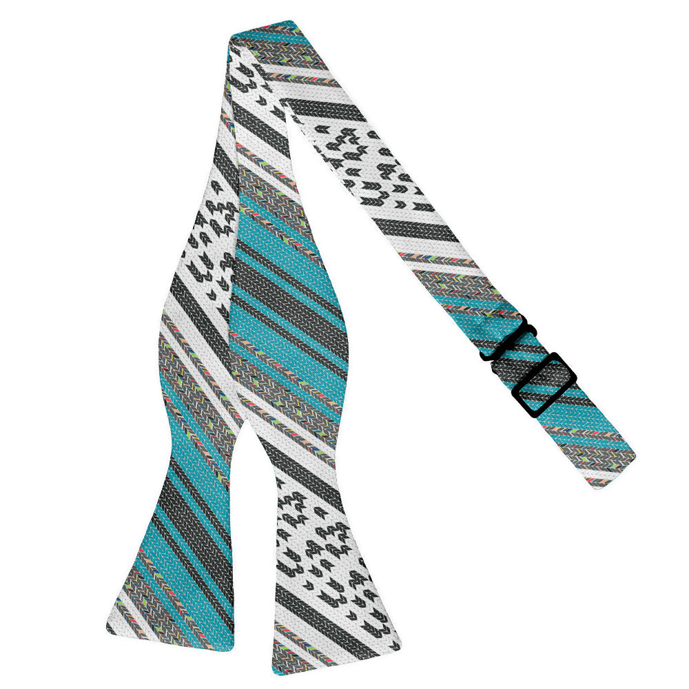 Serape Stripe Bow Tie - Self Tie Flat - Knotty Tie Co.