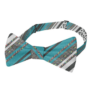 Serape Stripe Bow Tie - Pre-Tied Bow Tie - Knotty Tie Co.