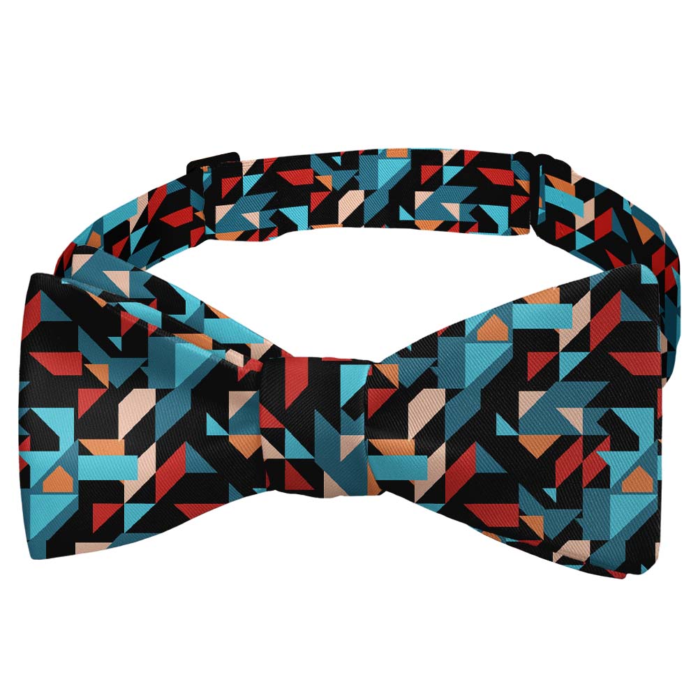Seventh Sense Geo Bow Tie - Self Tie Bow Tie - Knotty Tie Co.