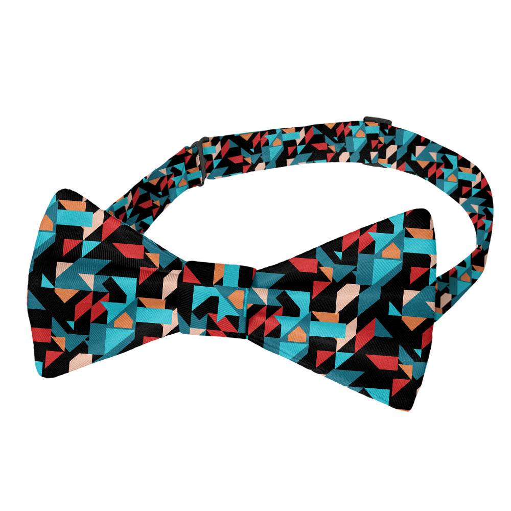 Seventh Sense Geo Bow Tie - Pre-Tied Bow Tie - Knotty Tie Co.