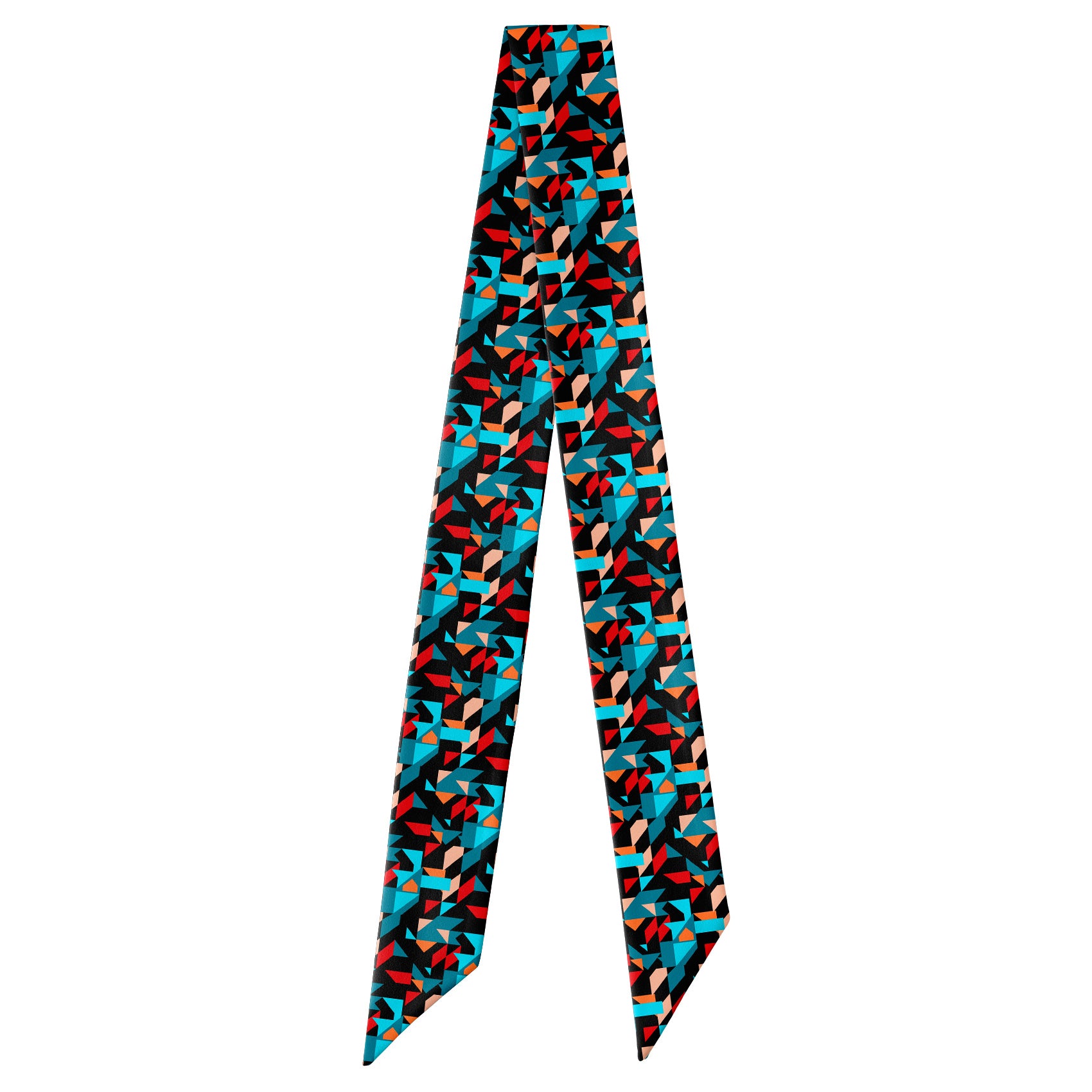 Seventh Sense Hair Scarf - Full View of Hair Scarf - Knotty Tie Co.