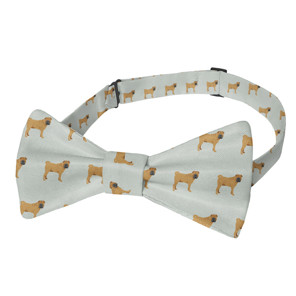 Shar-Pei Bow Tie - Pre-Tied Bow Tie - Knotty Tie Co.