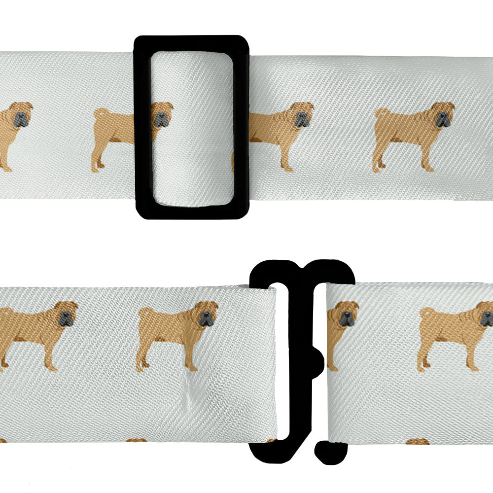 Shar-Pei Bow Tie - Bow Tie Hardware - Knotty Tie Co.