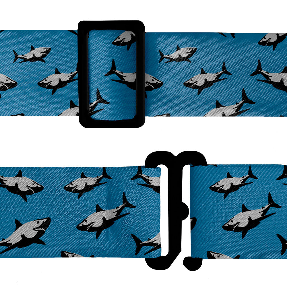 Sharks Bow Tie - Bow Tie Hardware - Knotty Tie Co.