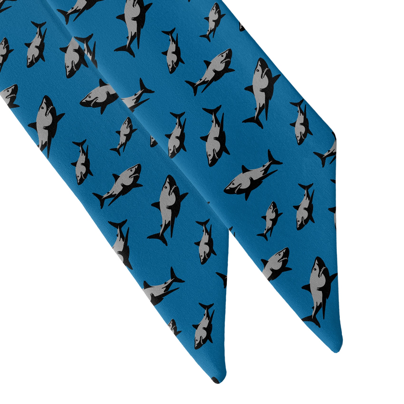 Sharks Hair Scarf - Scarf Tapered Ends - Knotty Tie Co.