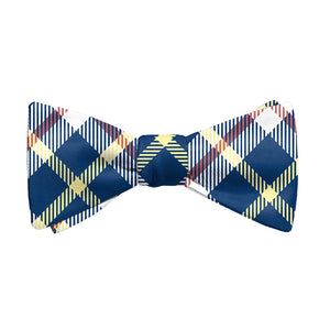 Shaun Plaid Bow Tie - Adult Standard Self-Tie 14-18" -  - Knotty Tie Co.