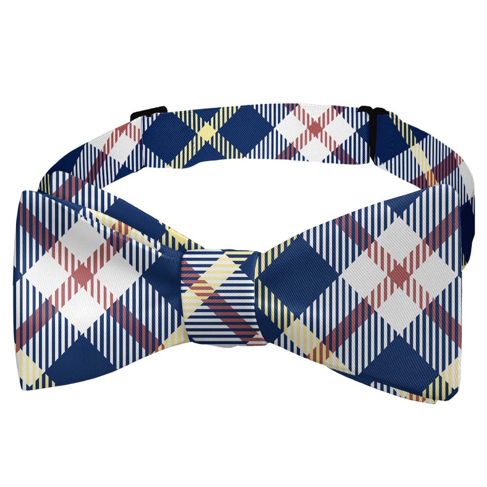 Shaun Plaid Bow Tie - Self Tie Bow Tie - Knotty Tie Co.