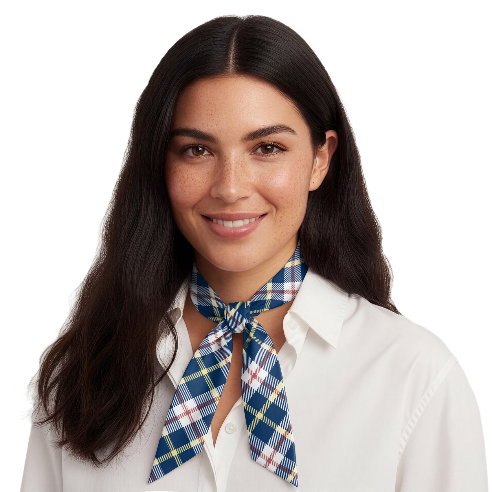 Shaun Plaid Hair Scarf - Neck Scarves - Knotty Tie Co.