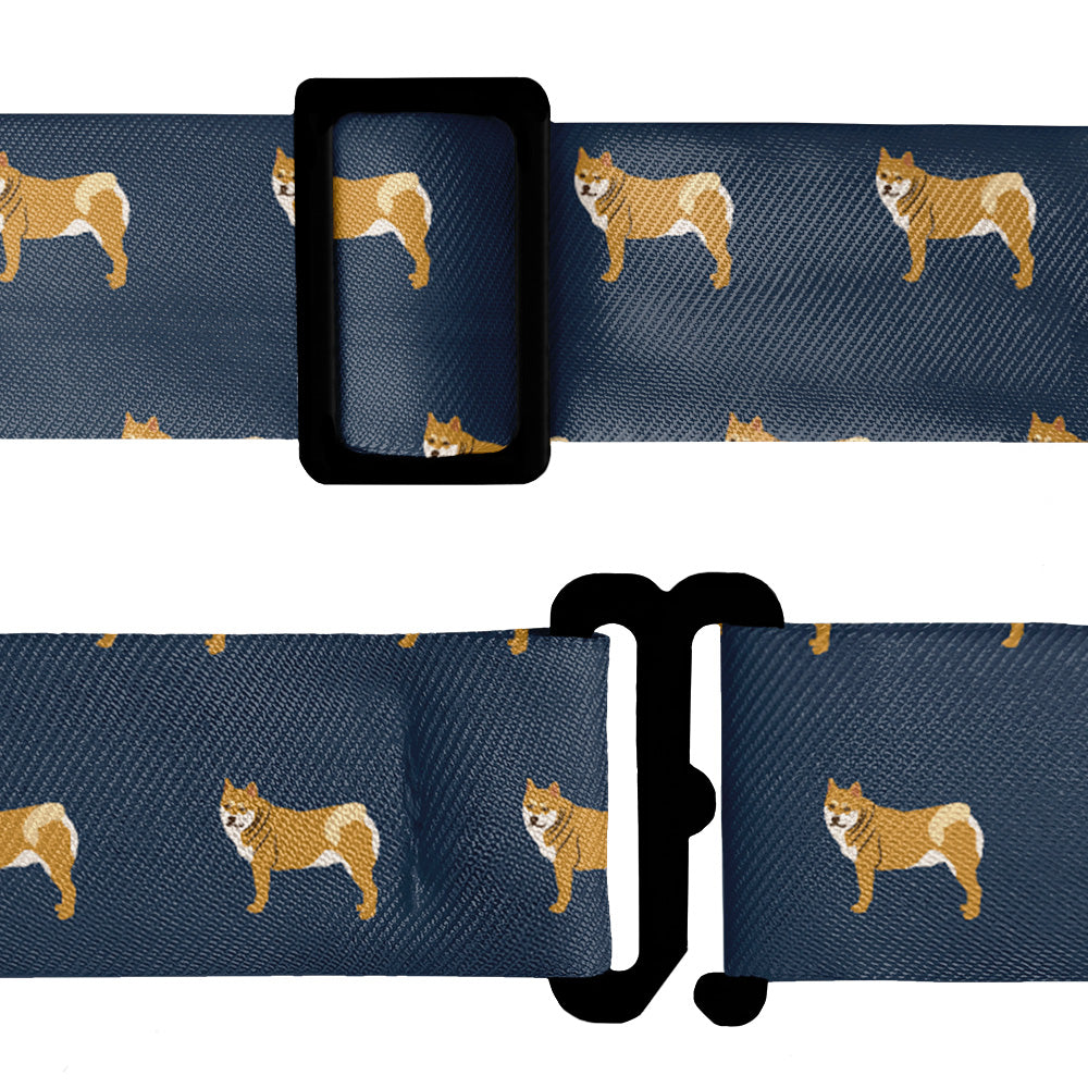 Shiba Inu Bow Tie - Bow Tie Hardware - Knotty Tie Co.